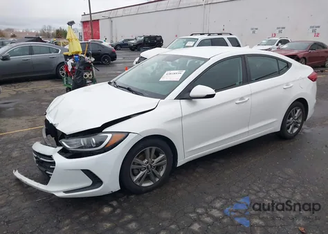 2018 Hyundai Elantra Sel from USA, damaged, VIN 5NPD84LF5JH399445